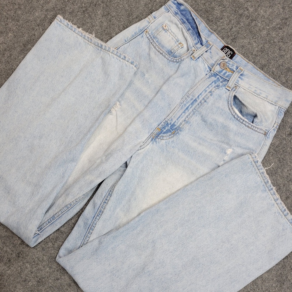 BDG Urban Outfitters Jeans Women's 26 Distress High Rise Loose Baggy Y2K Street